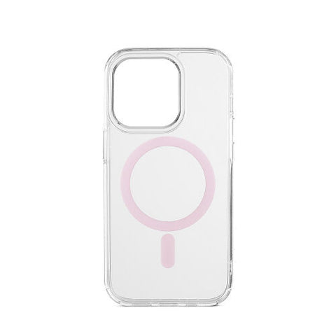 Custodia Frozen con magnete per iPhone 15 Pro - Rosa