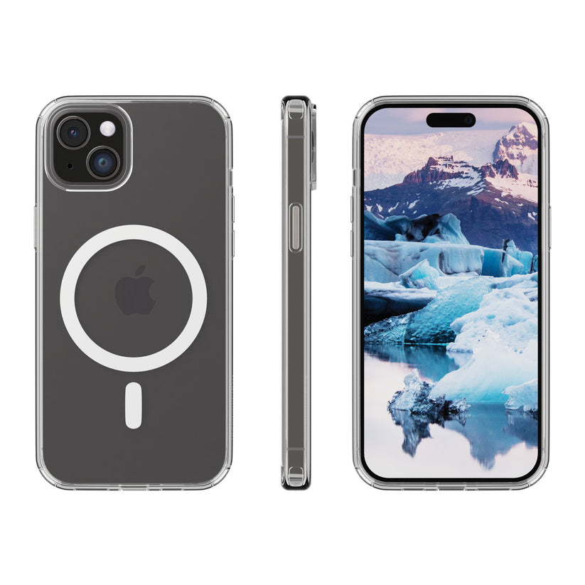 Custodia Iceland iPhone 15 - Trasparente