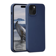 Custodia Monaco iPhone 15 Plus - Blu