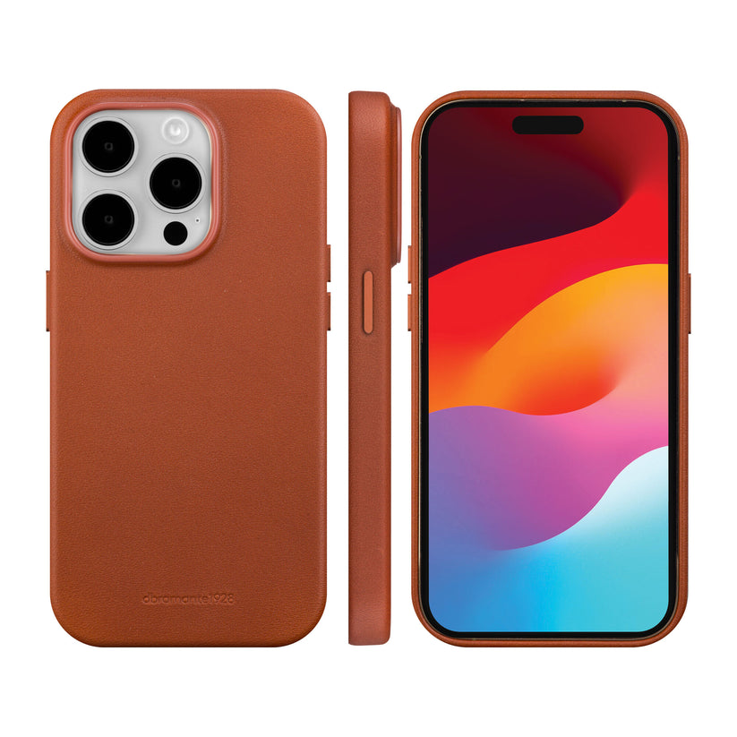 Custodia Roskilde iPhone 15 Pro Max - Cuoio
