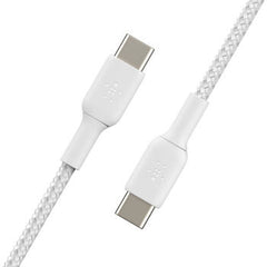Cavo Intrecciato Pvc Usb-C To Usb-C 2m Twin Pack - Bianco