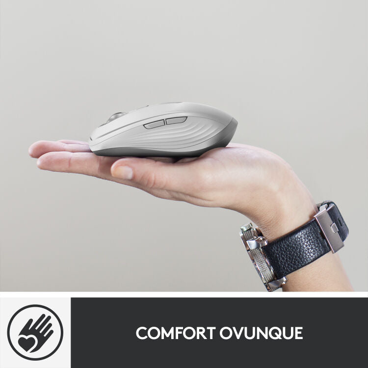 Mouse Wiriless MX Anywhere 3 per Mac - Grigio