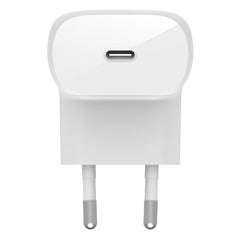 Caricabatterie Da Parete Con Pps Porta Usb-C Pd 30w 1m Pvc C-C - Bianco