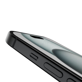 Pellicola in Vetro UltraGlass 2 per iPhone 16 ed IPhone 15 con supporto per l’installazione incluso