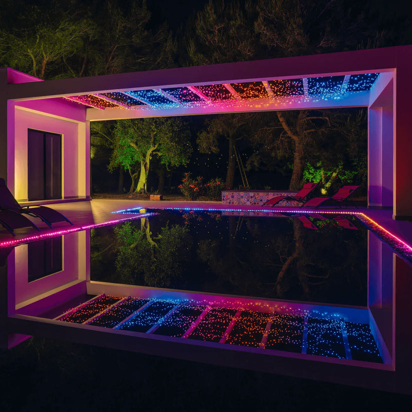 Luci LED intelligenti Twinkly Strings 400 Led - Multicolor + Bianco