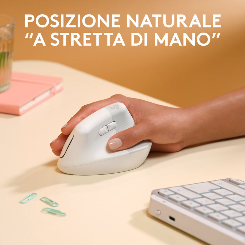 Mouse Lift per Mac - Bianco