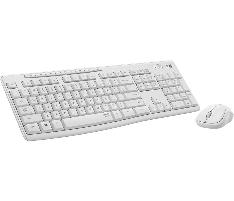 Kit Tastiera e mouse wireless MK270 - Bianco