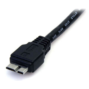 Cavo USB 3.0 SuperSpeed 50 cm nero A a Micro B - M/M