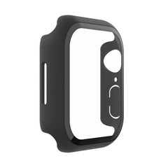 Proteggi schermo antimicrobico + bumper TemperedCurve 2 in 1 per Apple Watch Serie 8/7/Se - 40/41mm - Nero