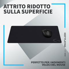 Tappetino mouse gaming G240 - Nero