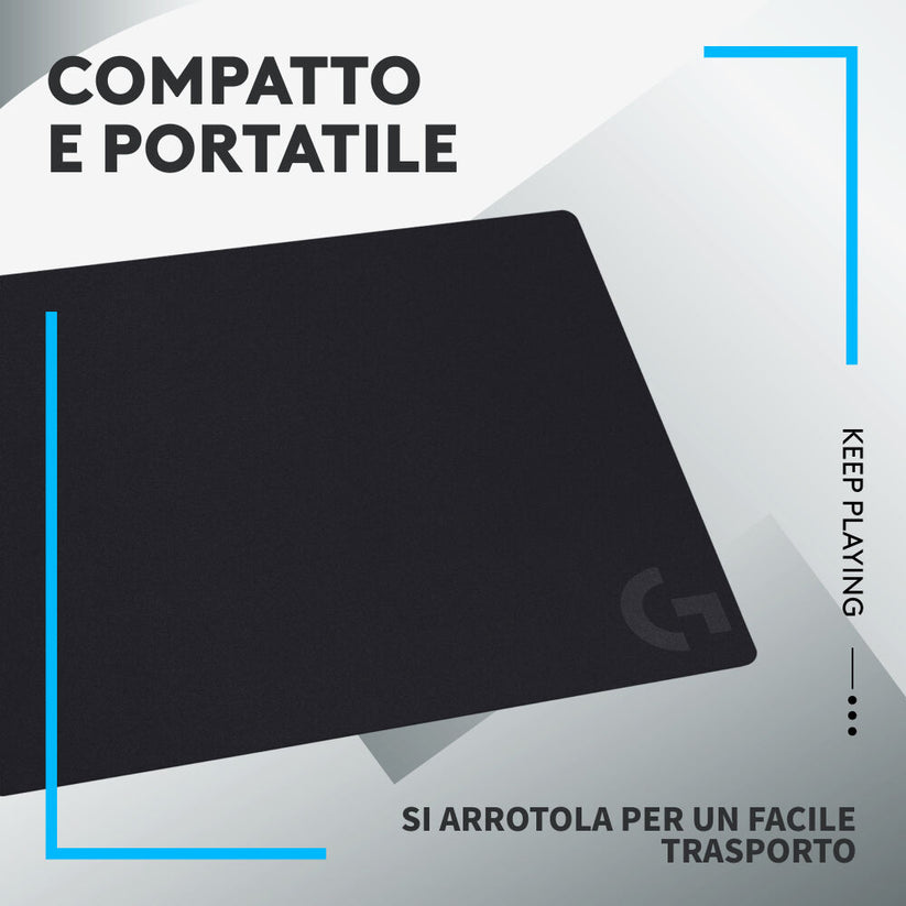 Tappetino mouse gaming G240 - Nero