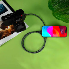 Cavo di ricarica e trasferimento Tunit da USB-C a connettore USB-C (USB4 40Gbps 240W) 2m - Titanio nero