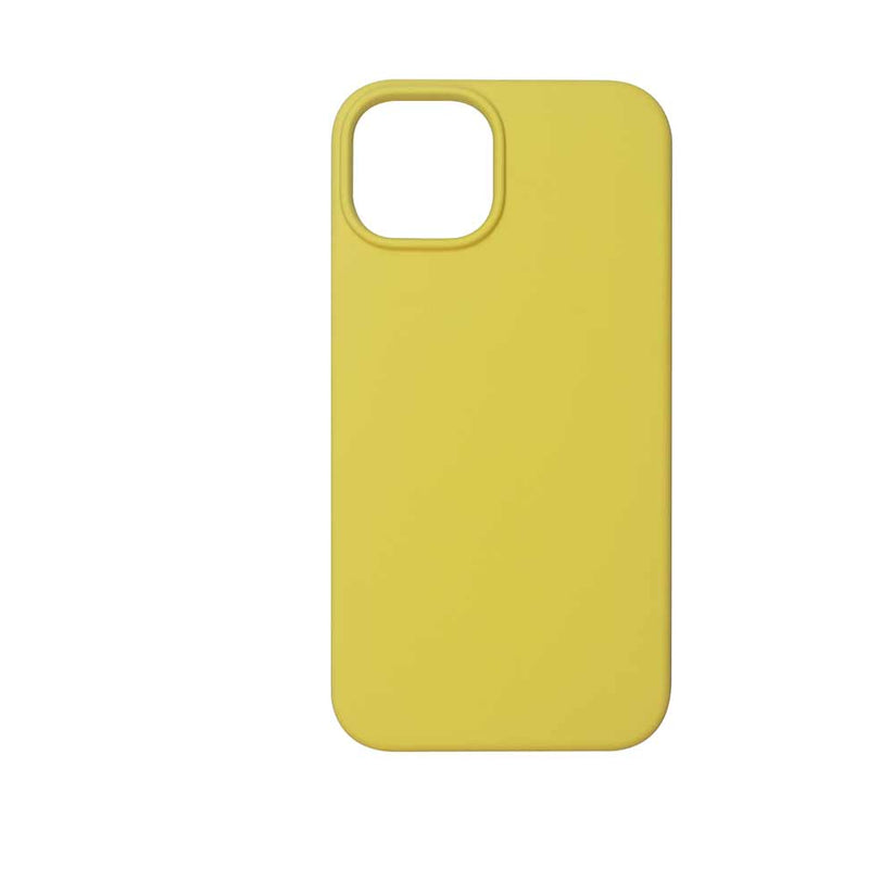 Cover Tunit con MagSafe in silicone per iPhone 14 - Giallo