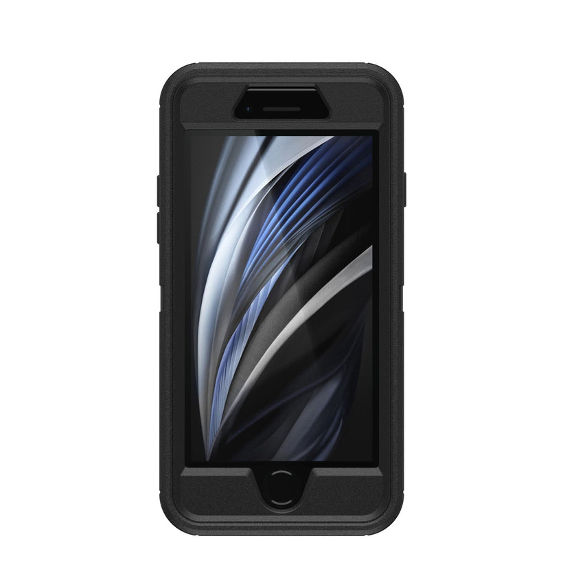 Custodia Defender per iPhone SE (2a Gen) / 8 / 7 - Nero