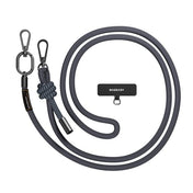 Tracolla 8,3mm + Gancio per iPhone - Blu Scuro