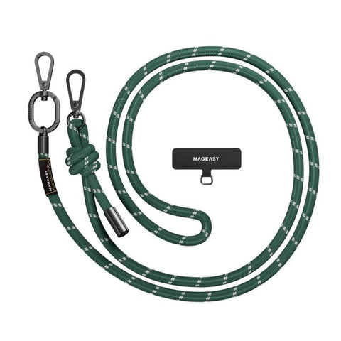 Tracolla 8,3mm + Gancio per iPhone - Verde