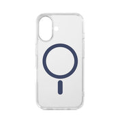 Custodia Frozen con magnete per iPhone 16 - Blu