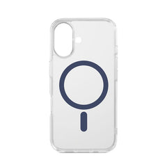 Custodia Frozen con magnete per iPhone 16 - Blu