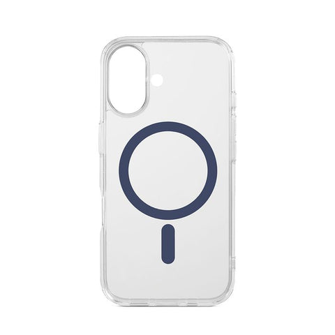 Custodia Frozen con magnete per iPhone 16 - Blu