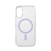 Custodia Frozen con magnete per iPhone 16 - Lilla