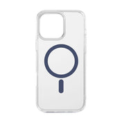 Custodia Frozen con magnete per iPhone 16 Pro Max - Blu