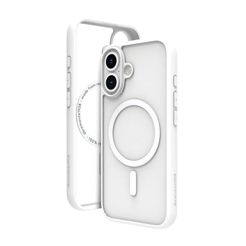 Custodia Grenen MagSafe per iPhone 16 Plus - Bianco