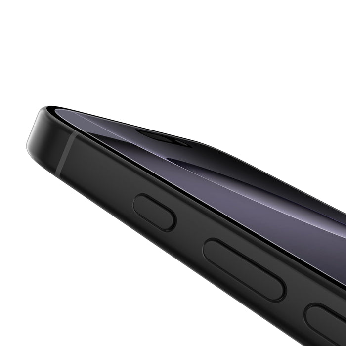 Proteggi schermo UltraGlass 2 antimicrobico per iPhone 16 Pro Max con supporto per l’installazione incluso