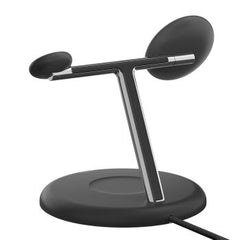 BoostCharge Pro Supporto di ricarica wireless 3 in 1 con tecnologia magnetica Qi2 (15 W) - Nero