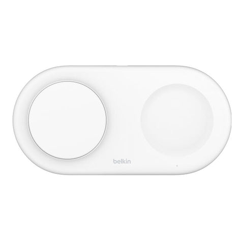 Tappetino Di Ricarica Wirless Magnetico 2in1 15w Qi2 - Bianco