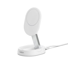 BoostCharge Pro Supporto di ricarica wireless magnetica convertibile con Qi2 (15 W) - Bianco