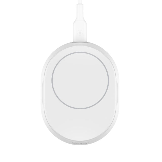 BoostCharge Pro Supporto di ricarica wireless magnetica convertibile con Qi2 (15 W) - Bianco