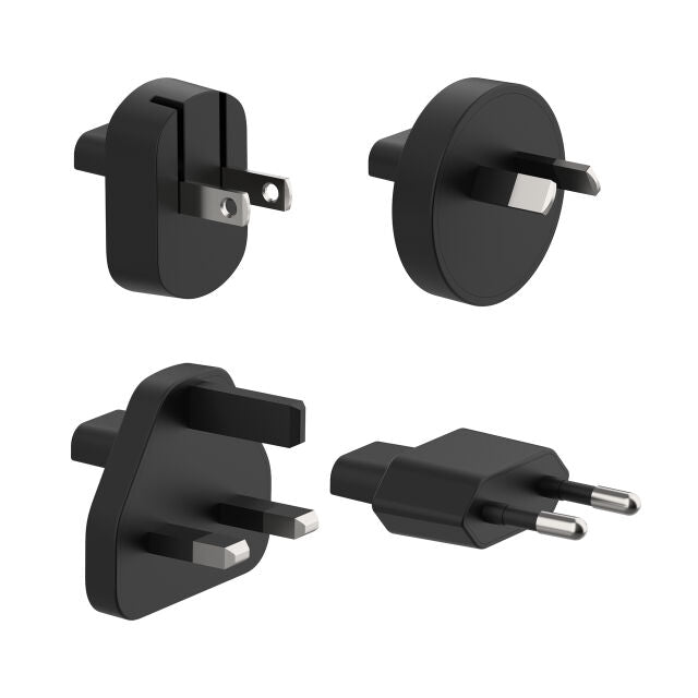 Caricabatteria da muro e da viaggio 25w + 5k Powerbank - Nero