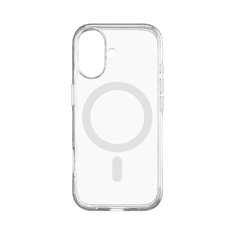 Cover Tunit Antishock per iPhone 16 compatibile MagSafe - Trasparente