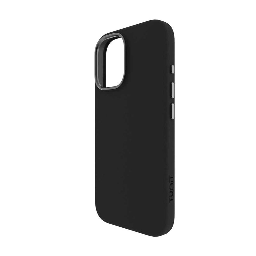 Cover Tunit Soft Touch per iPhone 16 compatibile MagSafe - Nero