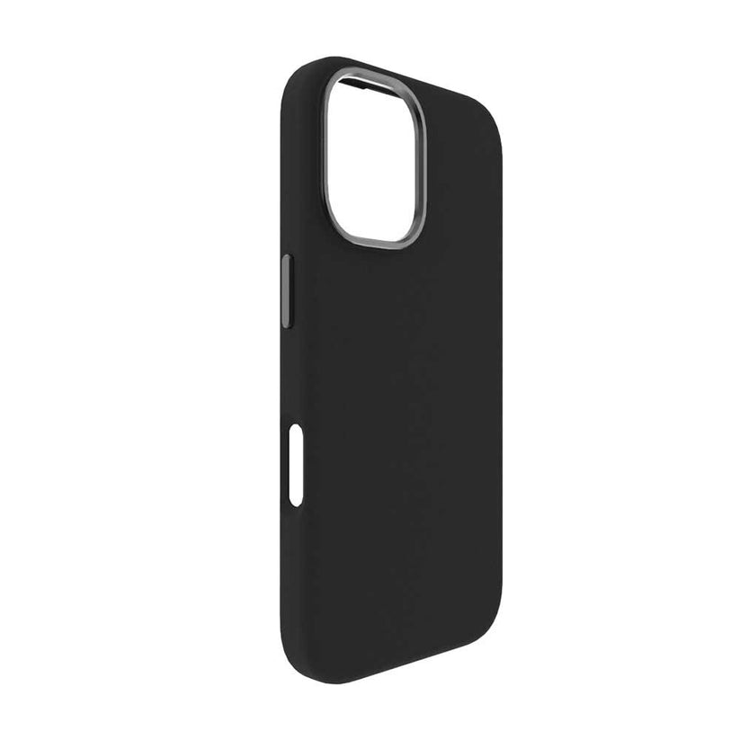 Cover Tunit Soft Touch per iPhone 16 compatibile MagSafe - Nero