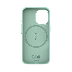 Cover Tunit Soft Touch per iPhone 16 compatibile MagSafe - Verde menta