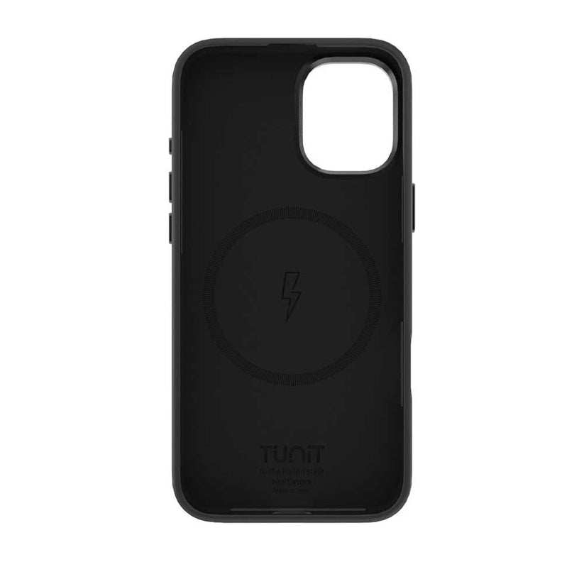 Cover Tunit Soft Touch per iPhone 16 Plus compatibile MagSafe - Nero