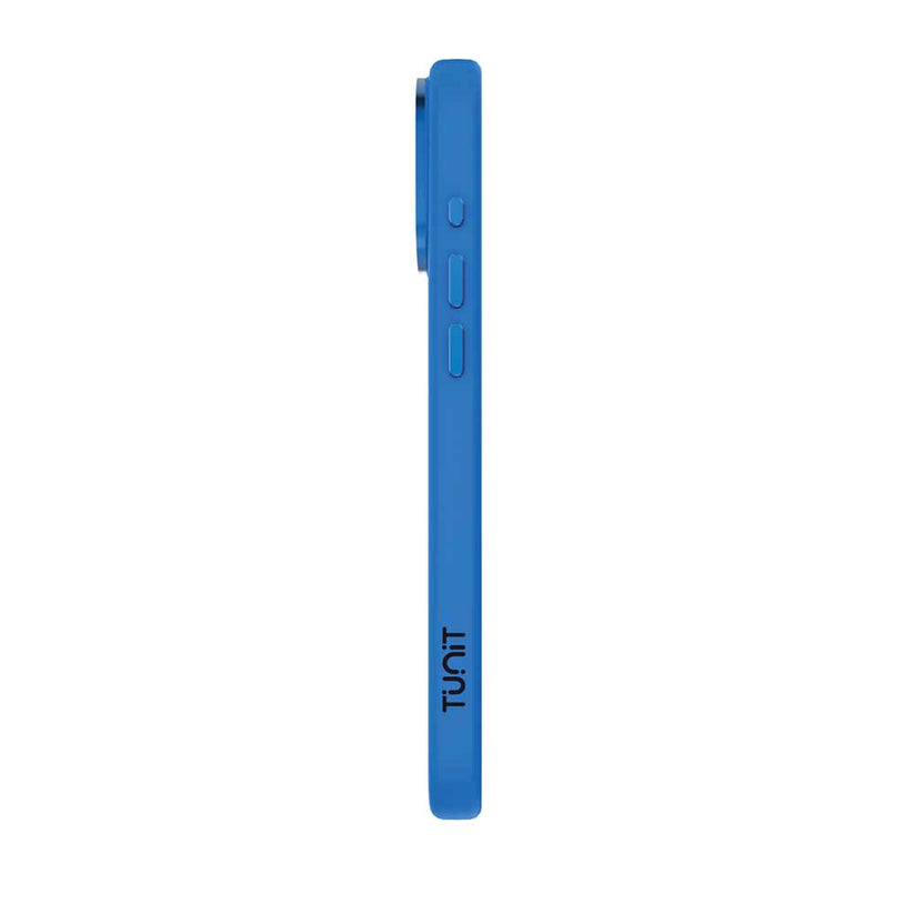 Cover Tunit Soft Touch per iPhone 16 Plus compatibile MagSafe - Blu
