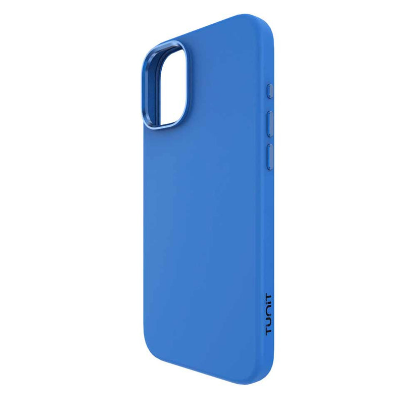 Cover Tunit Soft Touch per iPhone 16 Plus compatibile MagSafe - Blu