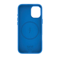 Cover Tunit Soft Touch per iPhone 16 Plus compatibile MagSafe - Blu