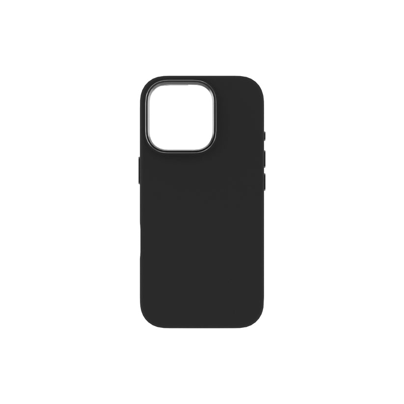 Cover nero per iPhone 16 Pro Tunit Soft Touch compatibile con MagSafe