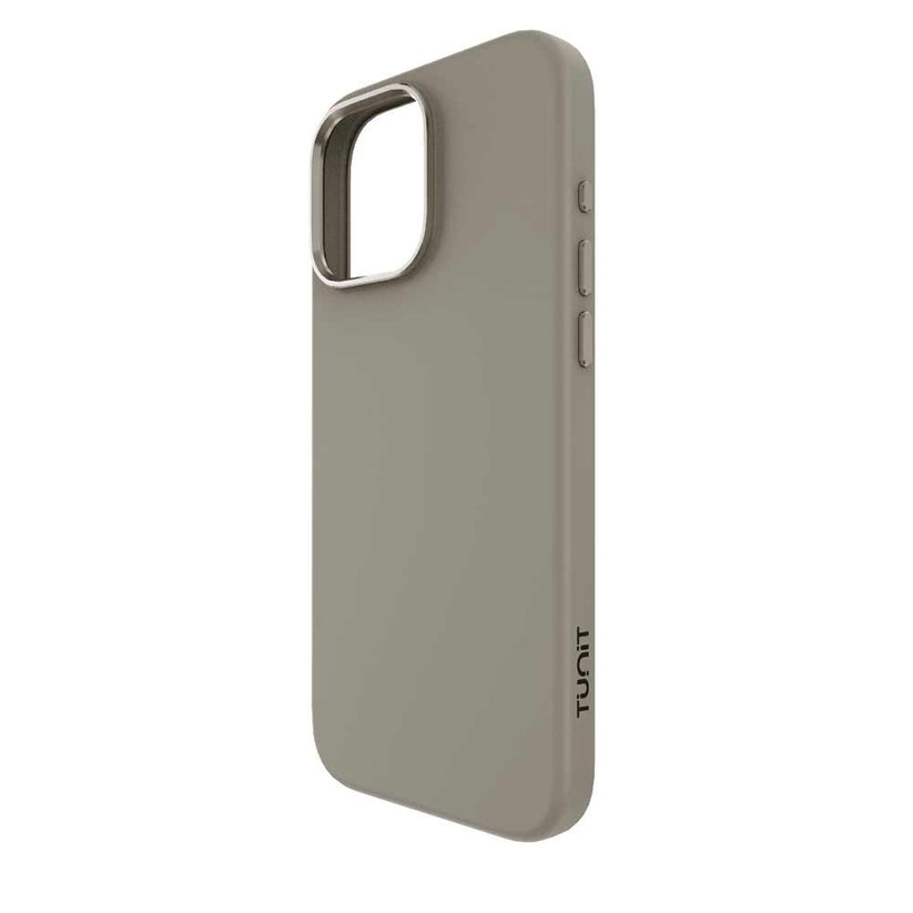 Cover Tunit Soft Touch per iPhone 16 Pro Max compatibile MagSafe - Grigio