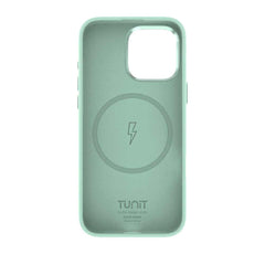 Cover Tunit Soft Touch per iPhone 16 Pro Max compatibile MagSafe - Verde menta