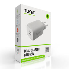 Alimentatore GaN dual 65W