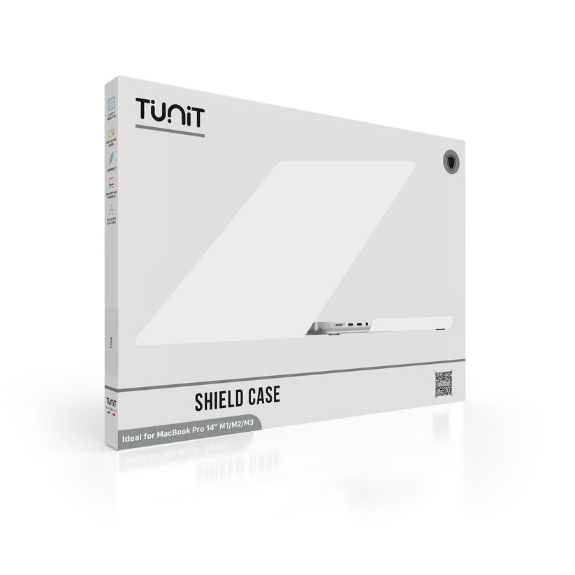 Custodia protettiva trasparente per MacBook Pro 14" M1/M2/M3
