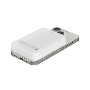 BoostCharge Pro - Power Bank Magnetico con Qi2 15W 8K - Bianco