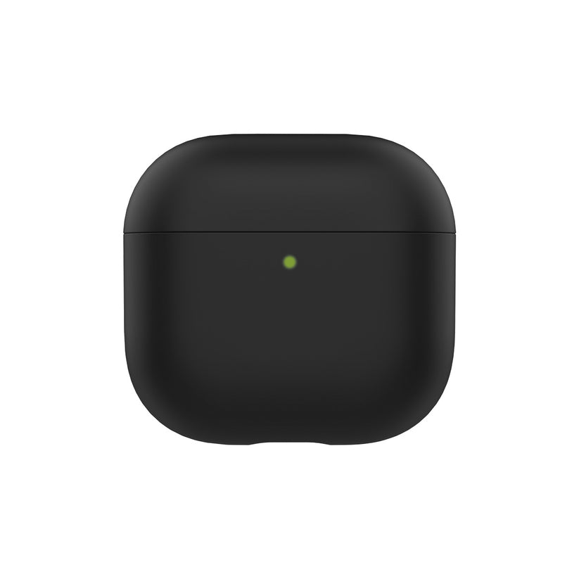 Cover Soft Touch nera per AirPods 4