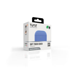 Cover Soft Touch blu oltremare per AirPods 4