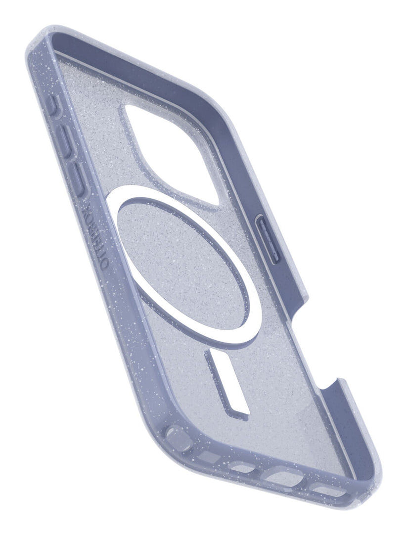 Custodia Symmetry Clear Magsafe per iPhone 16 - Viola