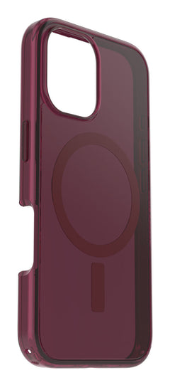 Custodia Symmetry Clear Magsafe per iPhone 16 - Bordeaux